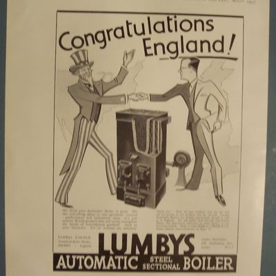 Vintage Ad: 1937 Lumby's Automatic Boiler