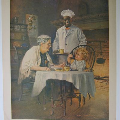 1924 Cream Of Wheat Cereal with Woman & Baby