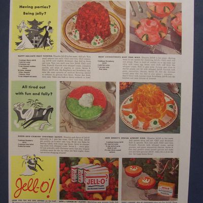 1941  Jell-O  Gelatin  Dessert