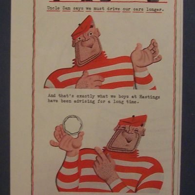 Vintage Ad: 1941 Hastings Steel-Vent Piston Rings