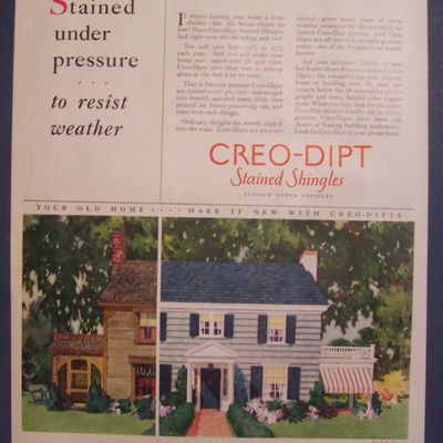 1929  Creo - Dipt  Stained  Shingles