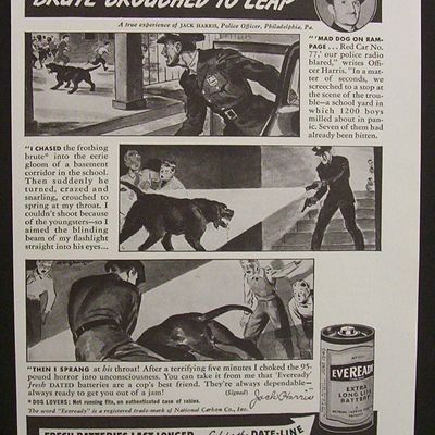 1940  Eveready  Batteries