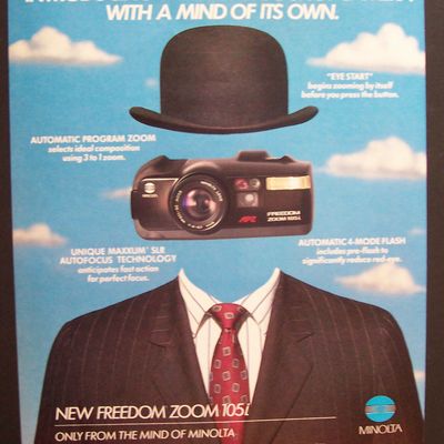 1991  Minolta  New  Freedom Zoom  105i  Camera