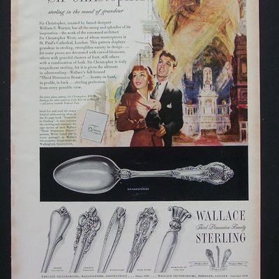 1952 Wallace Sterling with Many Different Styles