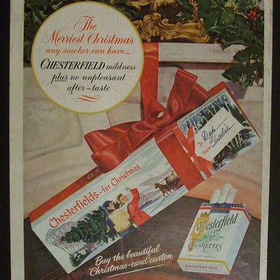 1951  Chesterfield  Cigarettes
