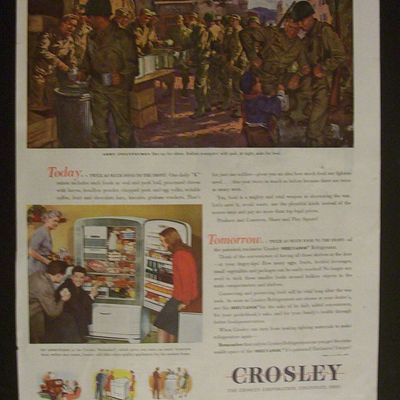 1944  Crosley Refrigerator