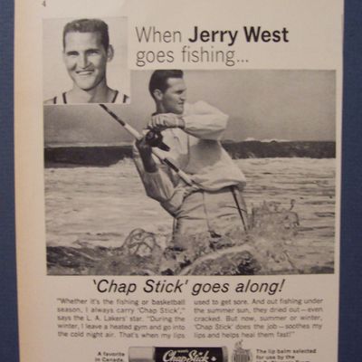 1965  Chap  Stick  with  Jerry  West