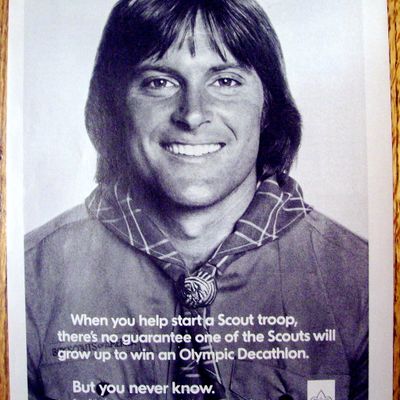 1979 Boy Scouts Of America with Bruce Jenner