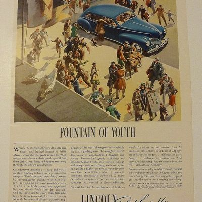 1940 Lincoln Zephyr V-12 With Fountain Of Youth