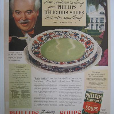 1937 Phillips Condensed Soups with George Rector