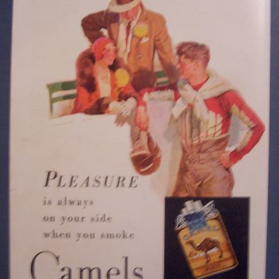 Vintage Ad: 1930 Camel Cigarettes