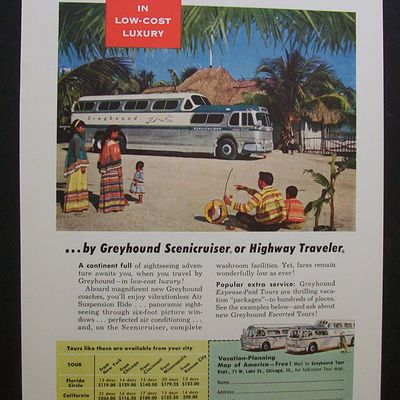 Vintage Ad: 1955 Greyhound