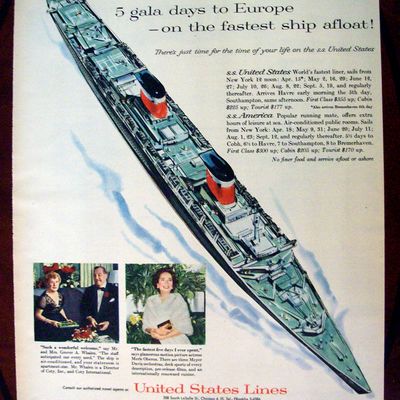 Vintage Ad: 1958 United States Lines