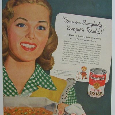 1946  Campbell's  Vegetable  Soup