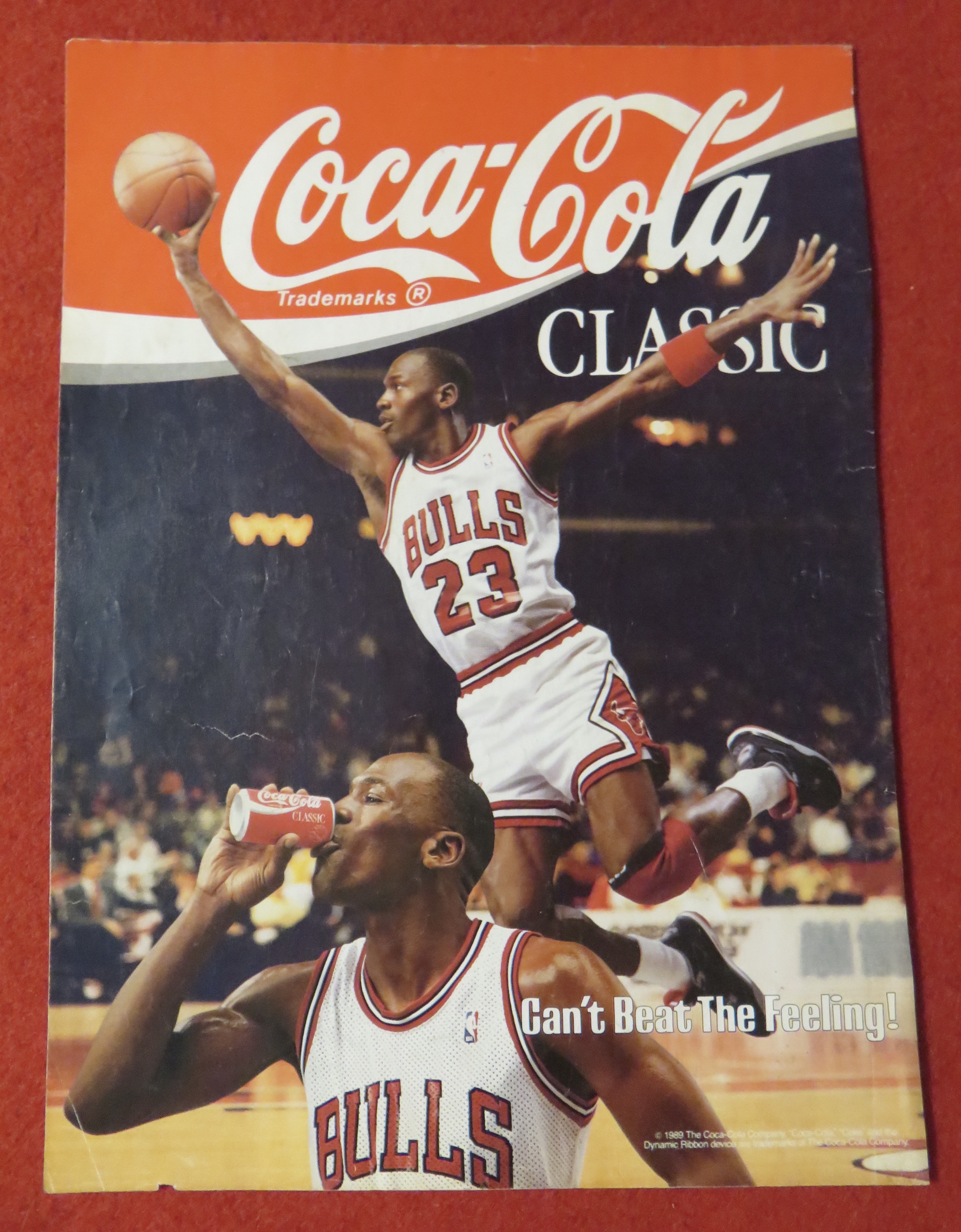 1989 Coca Cola (Coke) with Basketball's Michael Jordan