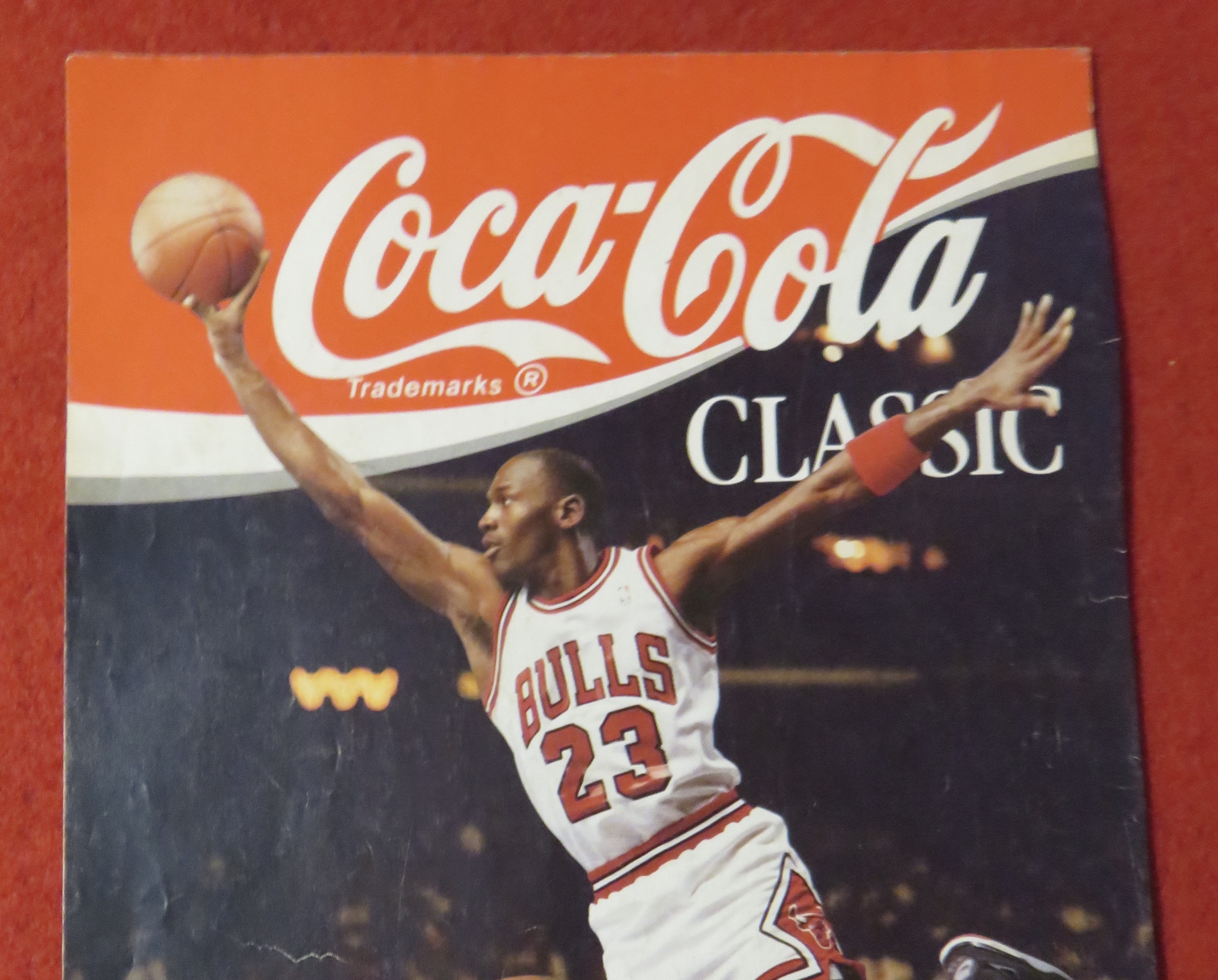 1989 Coca Cola (Coke) with Basketball's Michael Jordan