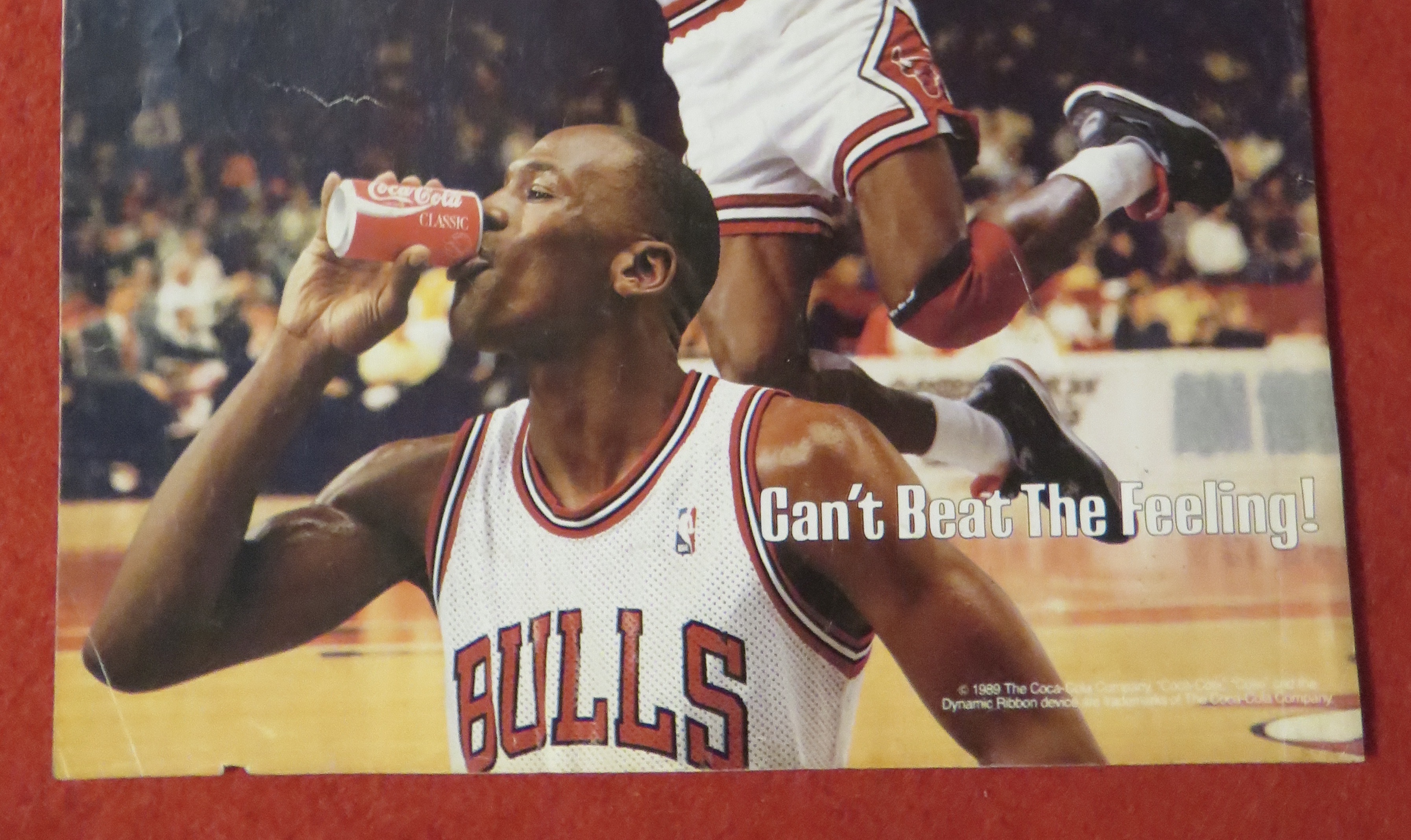 1989 Coca Cola (Coke) with Basketball's Michael Jordan
