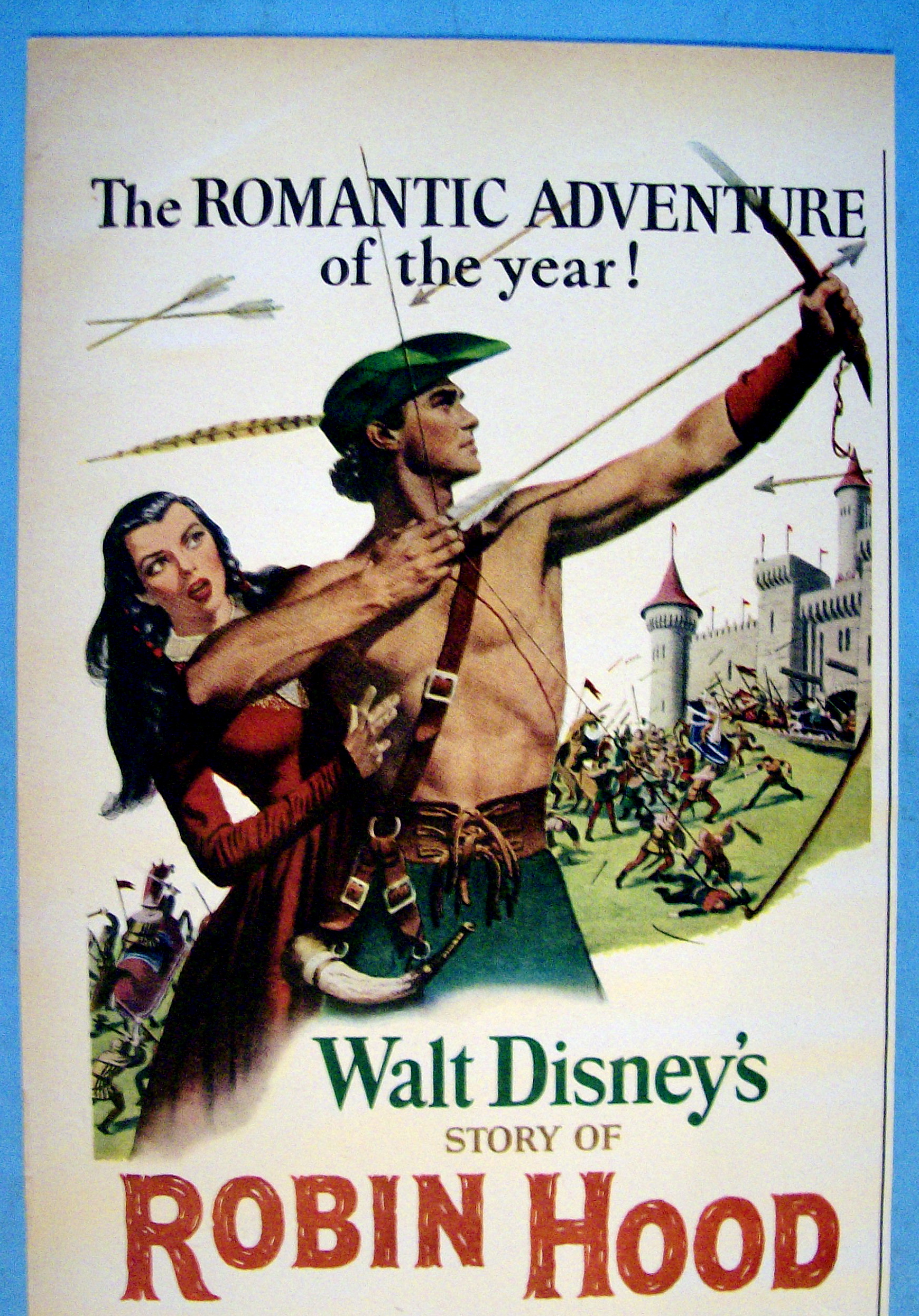 1952 Walt Disney's Story Of Robin Hood w/Todd & Rice