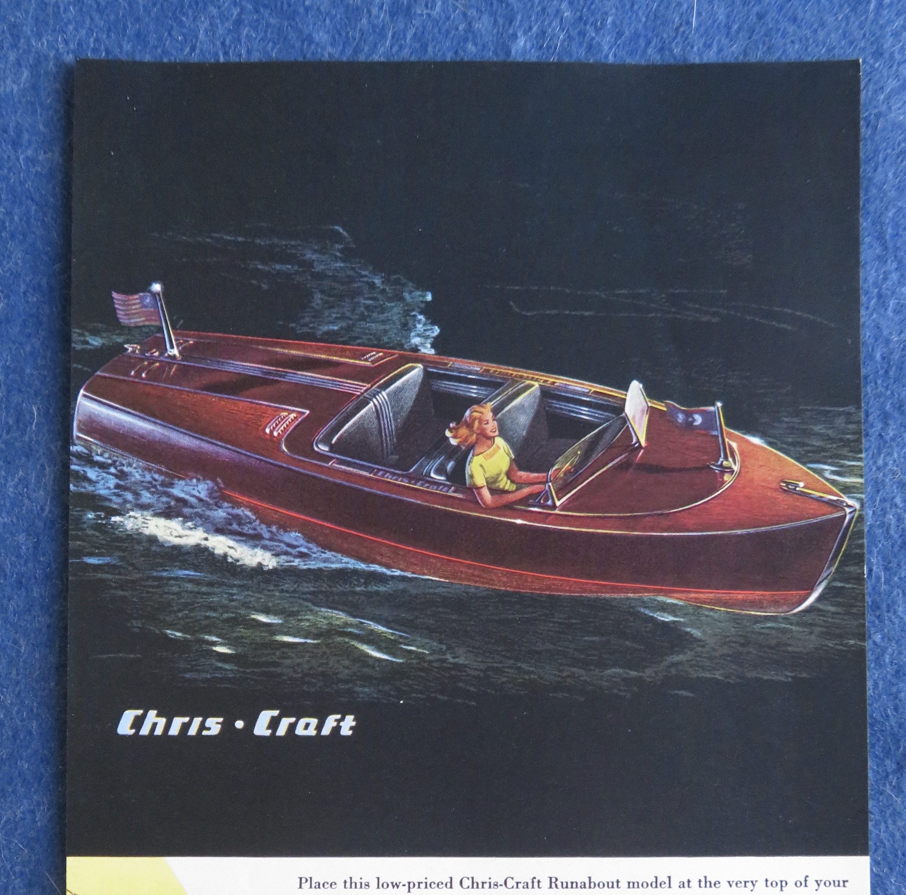 1944 Chris Craft with the Runabout Model