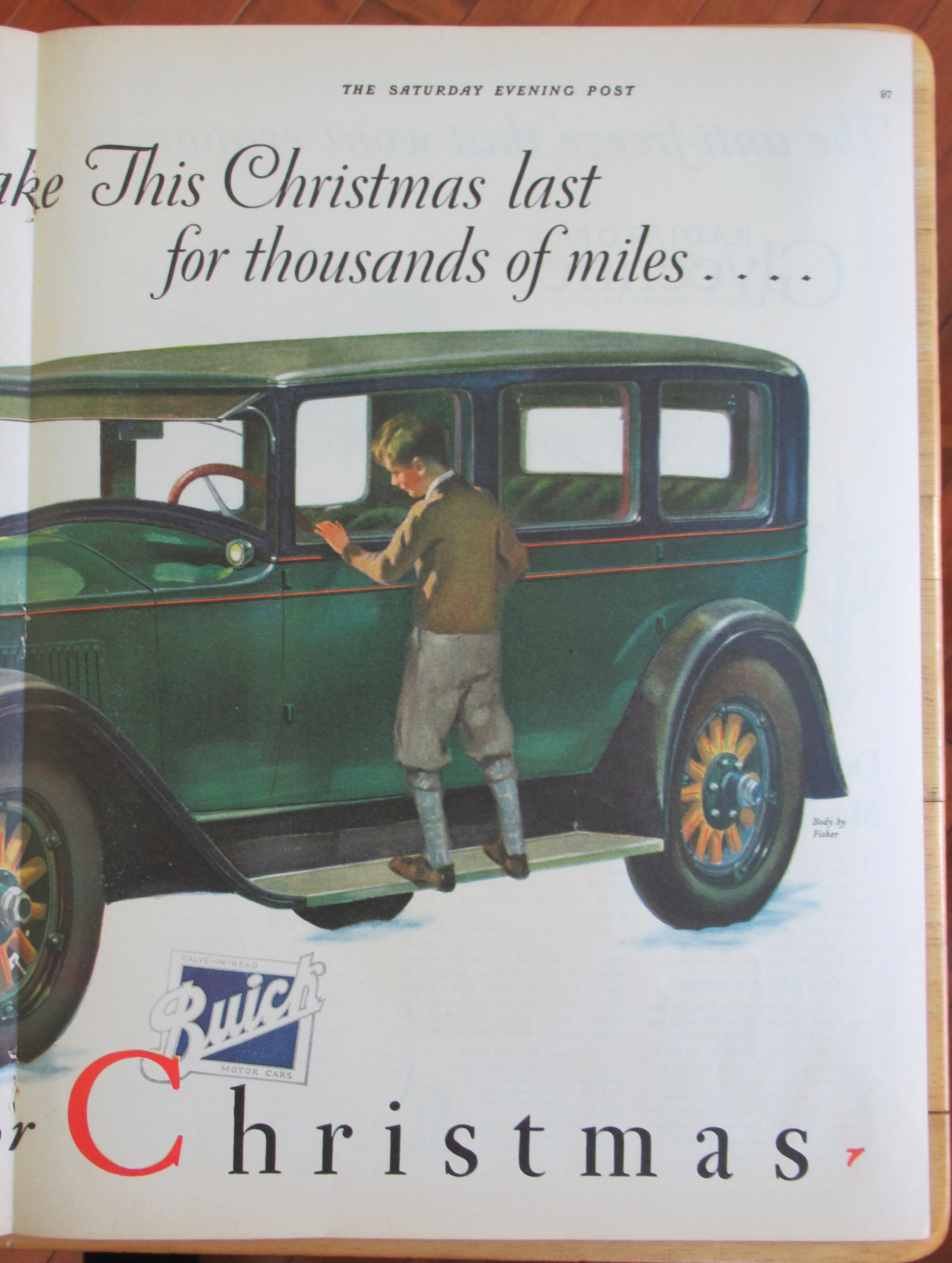 1927 Buick Automobile with A Buick For Christmas