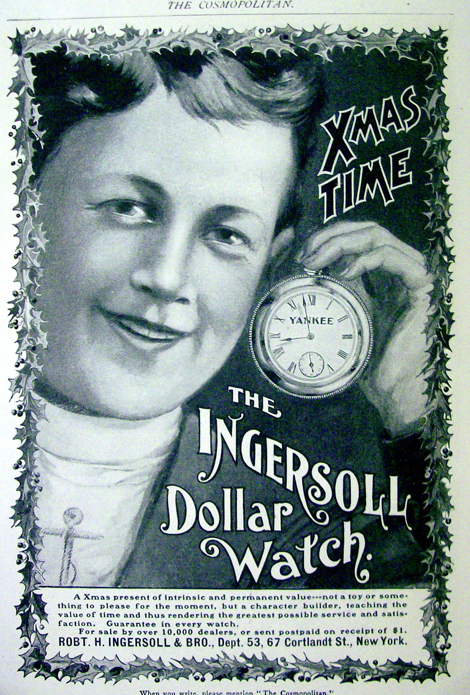 Vintage Ad: 1901 Ingersoll Dollar Watch