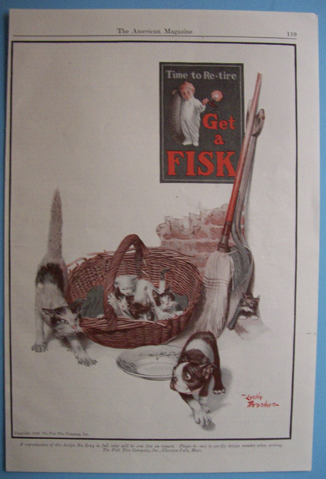 Vintage Ad: 1926 Fisk Tire Company