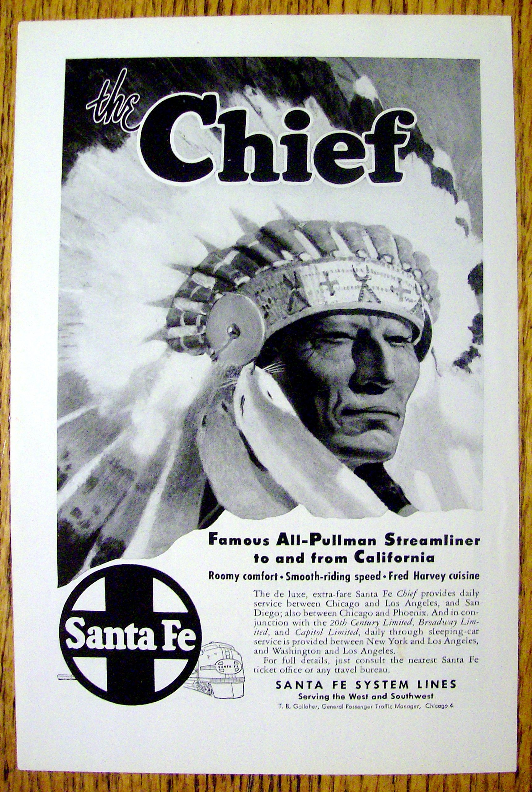 1947 Santa Fe System Lines