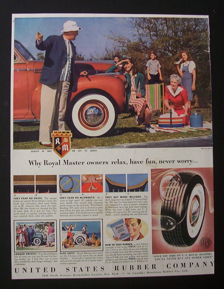 Vintage Ad: 1941 U. S. Rubber Company