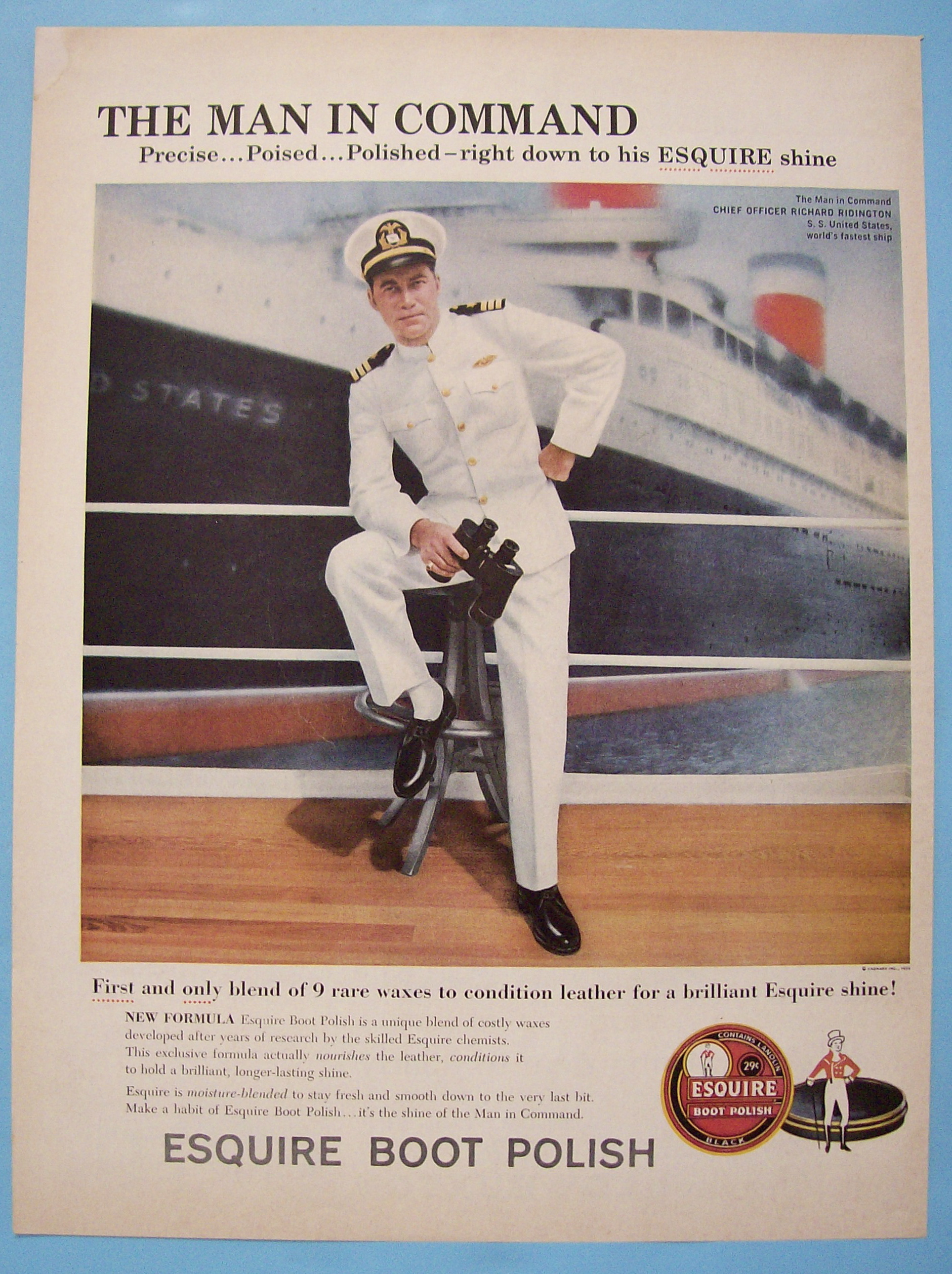 Vintage Ad: 1959 Esquire Boot Polish