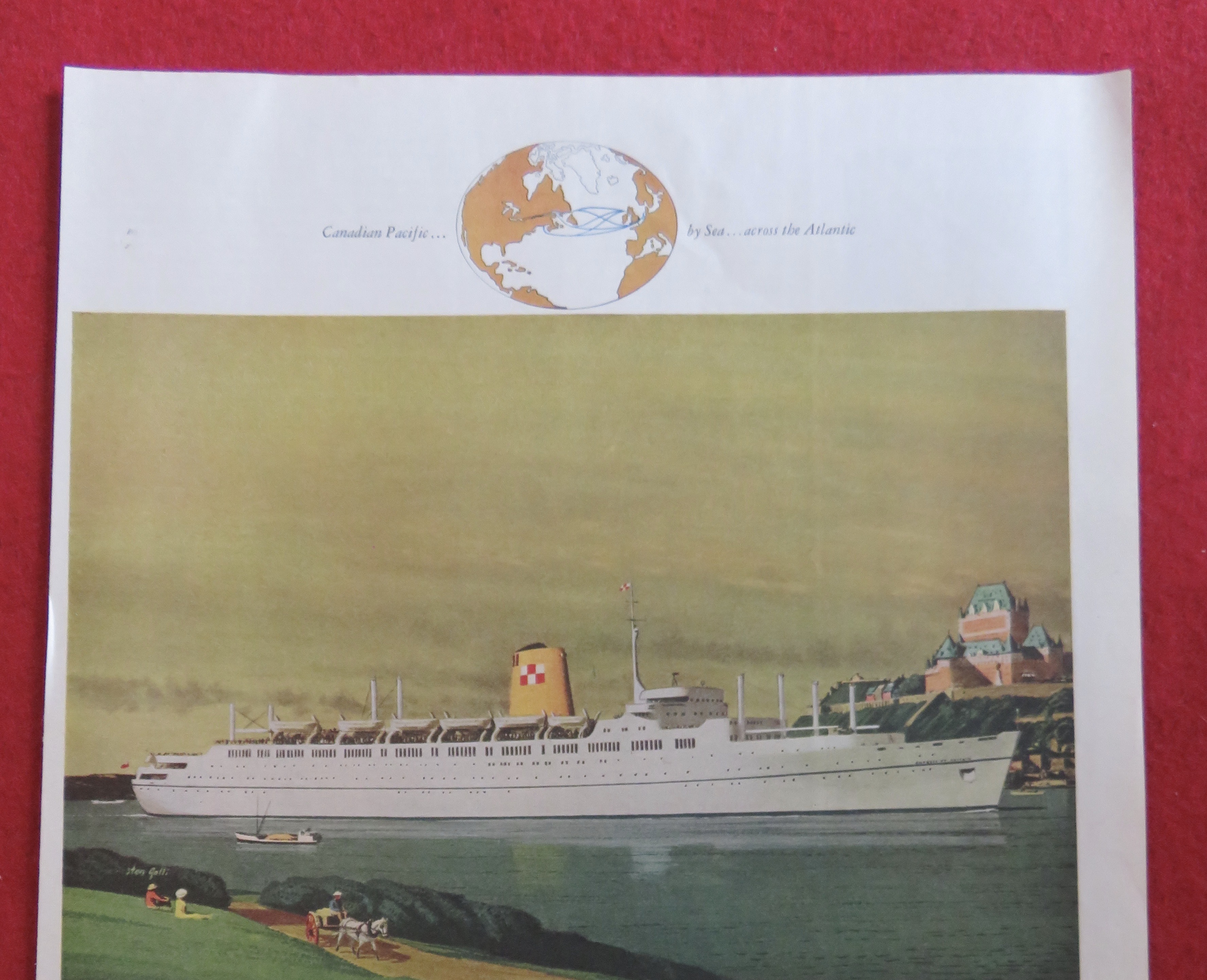 1958 Canadian Pacific with the White Empress