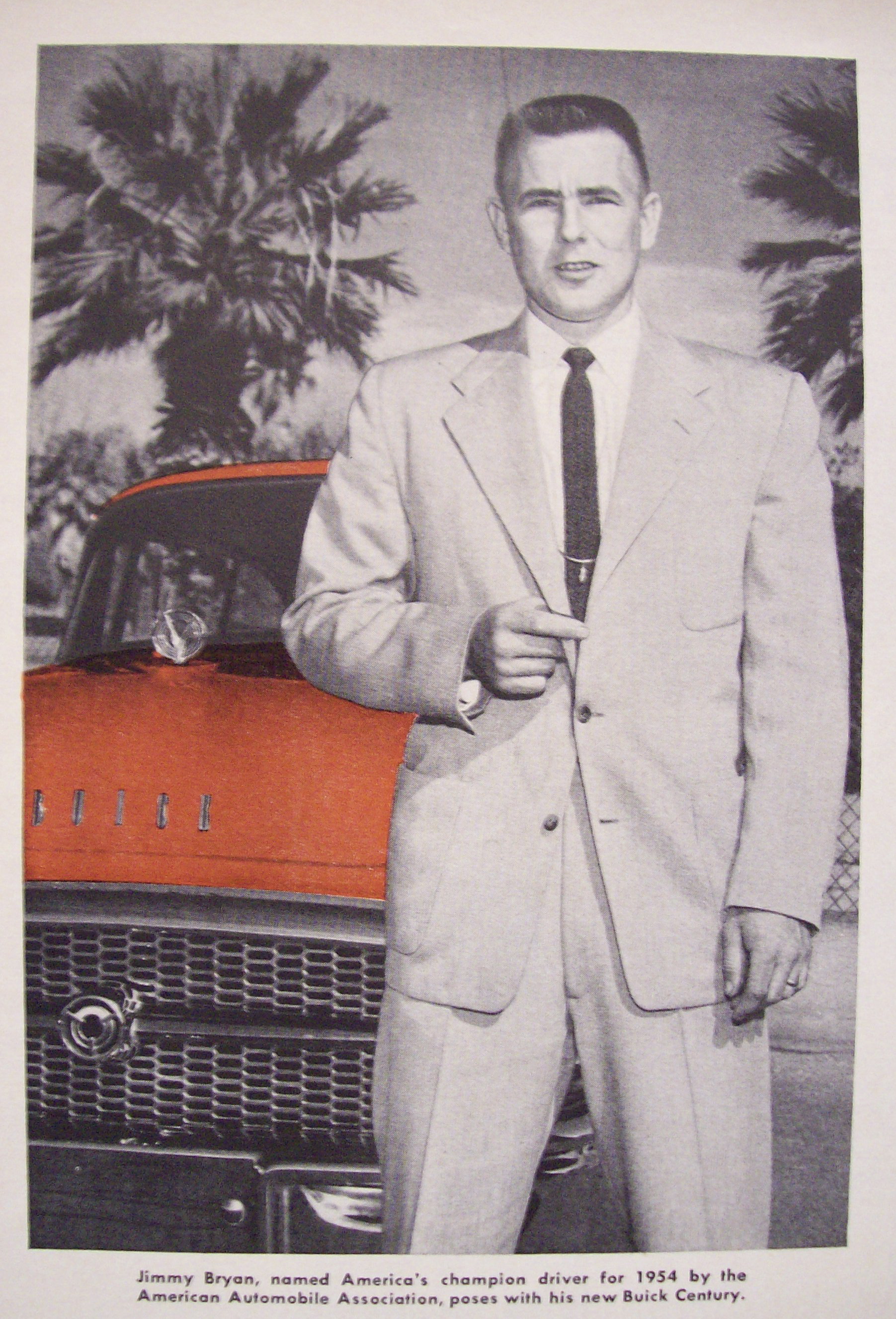 Vintage Ad: 1955 Champion Spark Plug w/ Jimmy Bryan