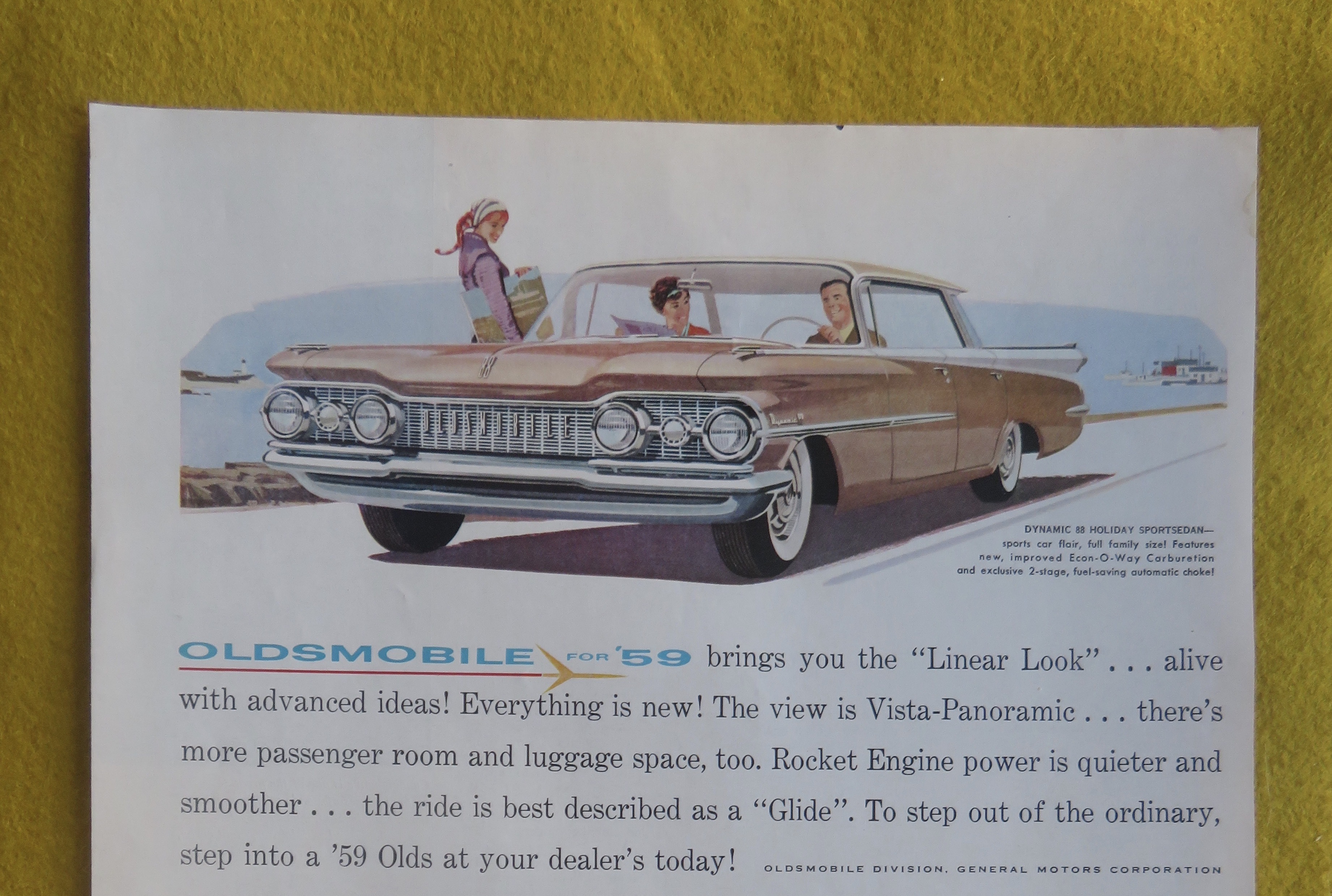 1959 Oldsmobile Automobile with Sedan & Coupe