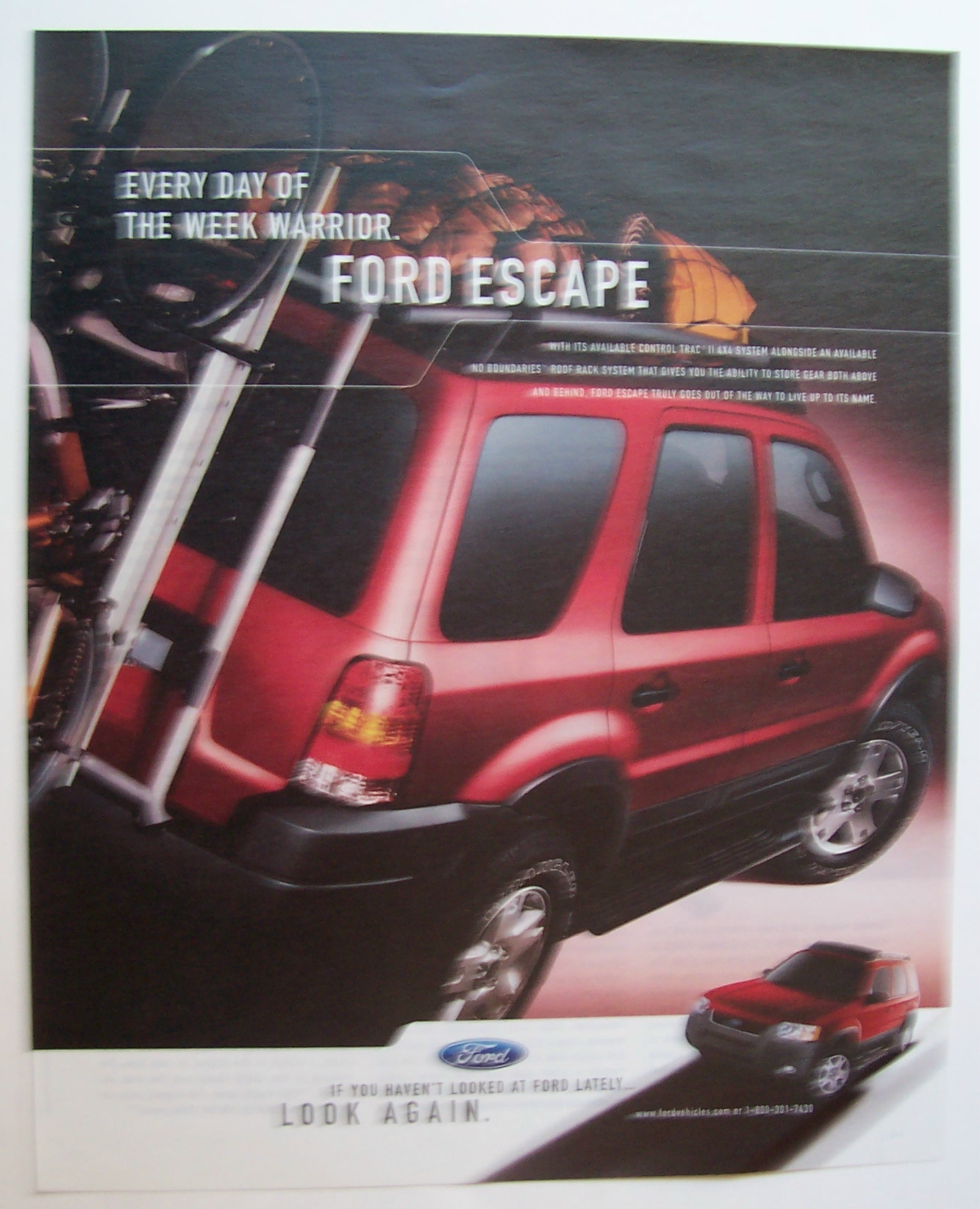 Vintage Ad: 2003  Ford  Escape