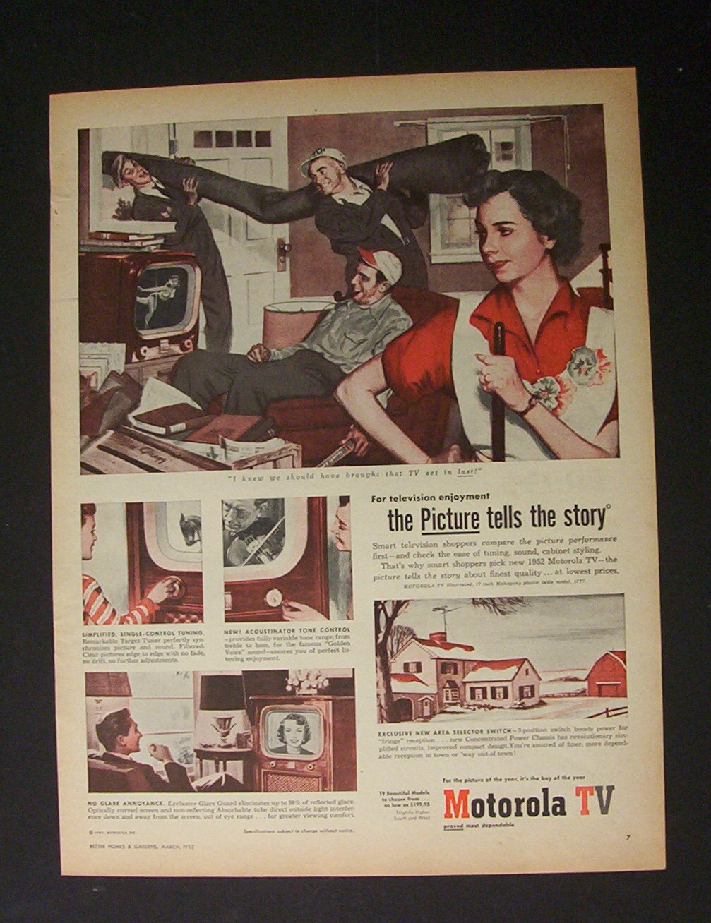 1952  Motorola  TV