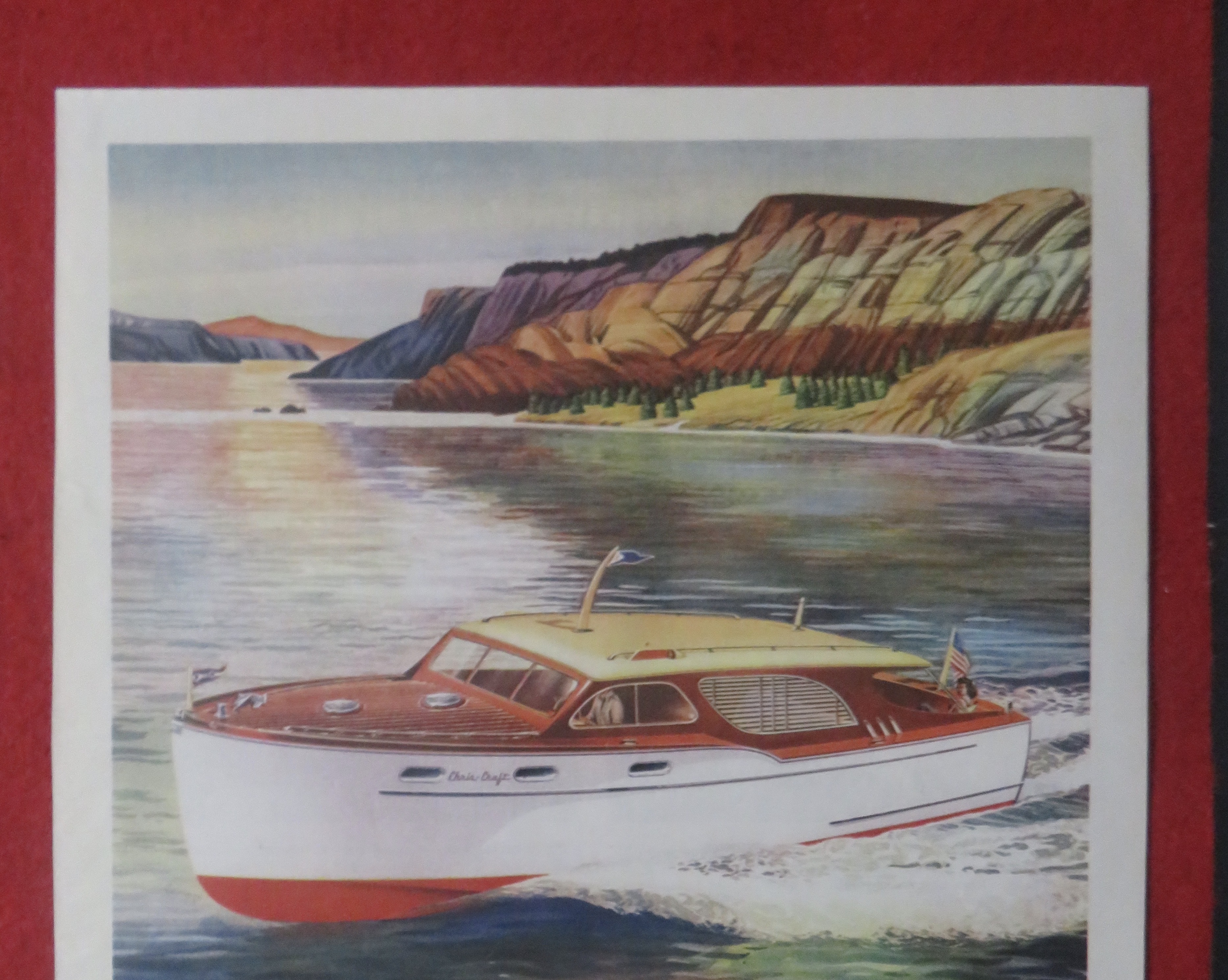 1948 Chris Craft with 36 Foot Double Stateroom Cruiser