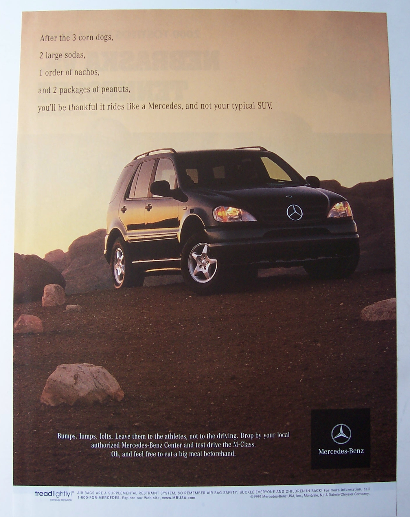 Vintage Ad: 2000  Mercedes - Benz
