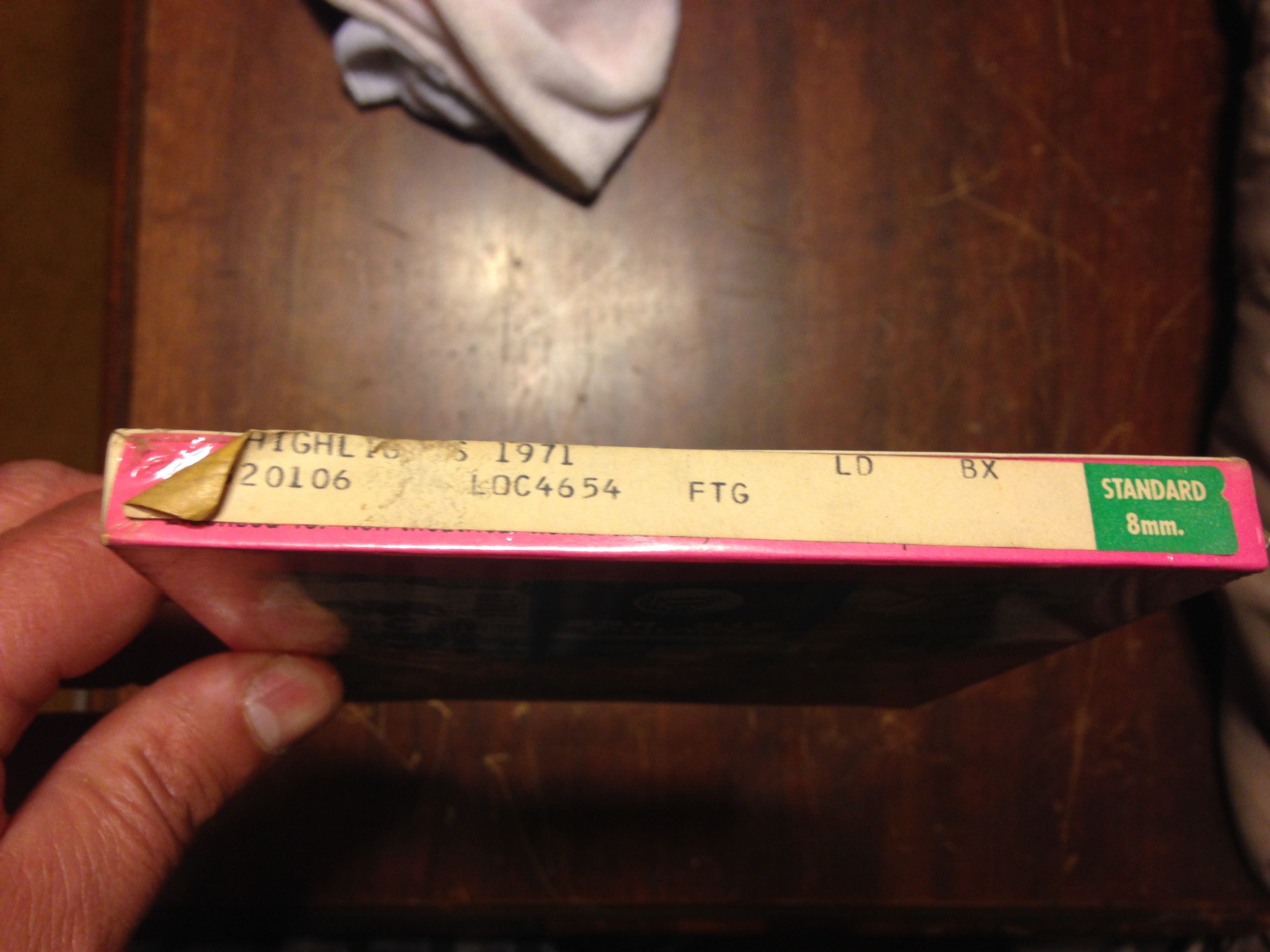 1971 NHL 8mm Film Season Highlights Sealed