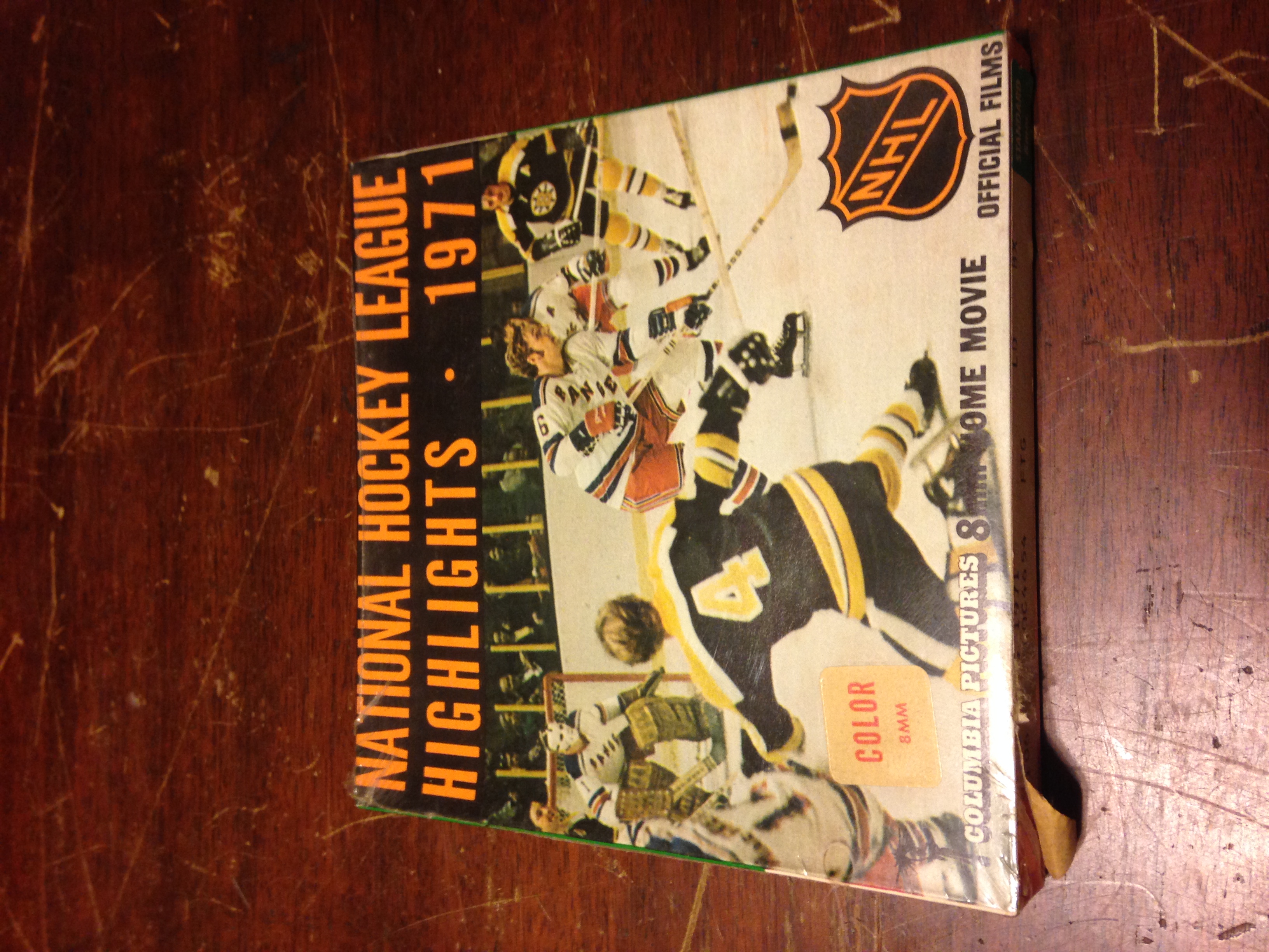 1971 NHL 8mm Film Season Highlights Sealed