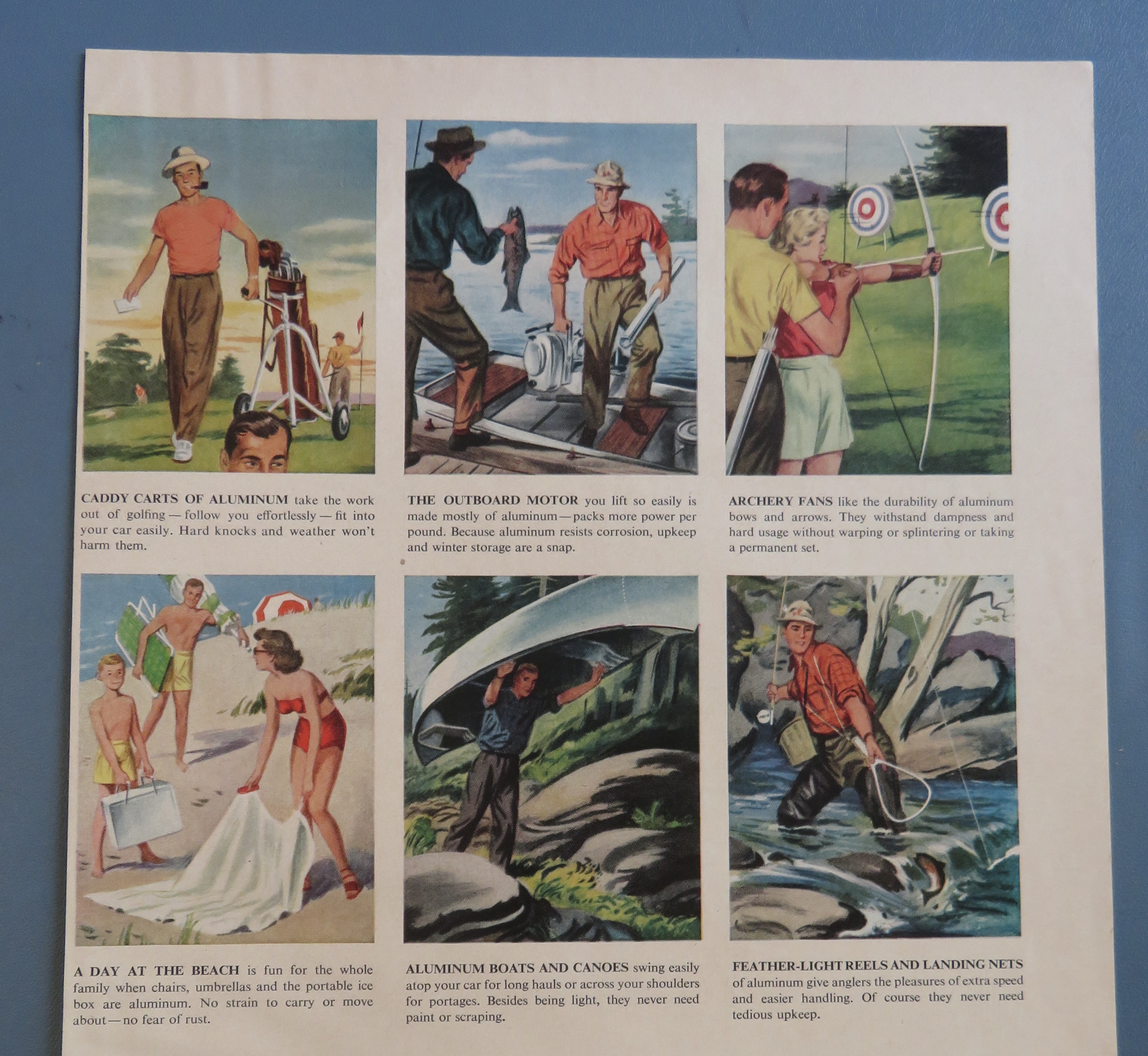 1954 Alcoa Aluminum with 6 Different Ways