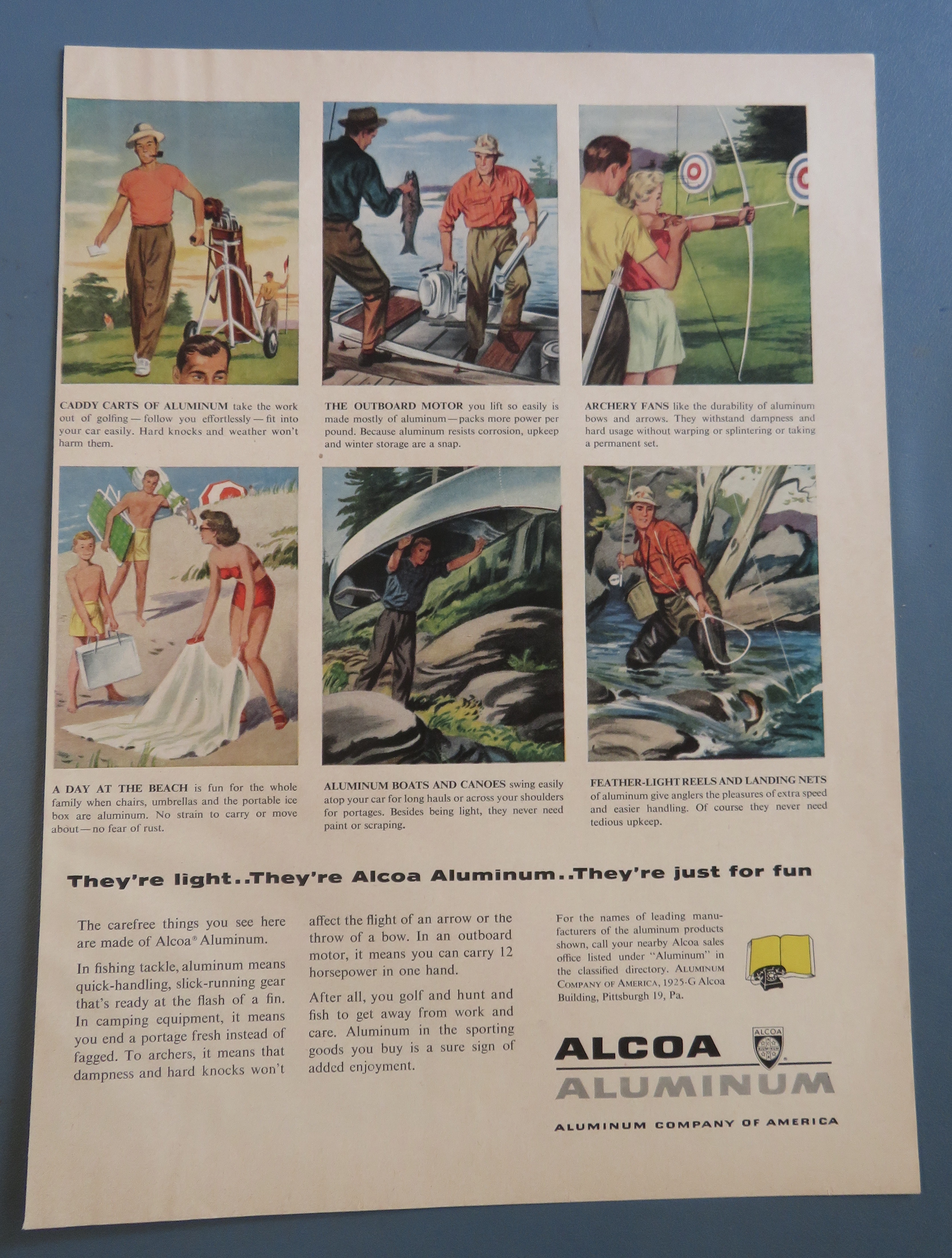 1954 Alcoa Aluminum with 6 Different Ways