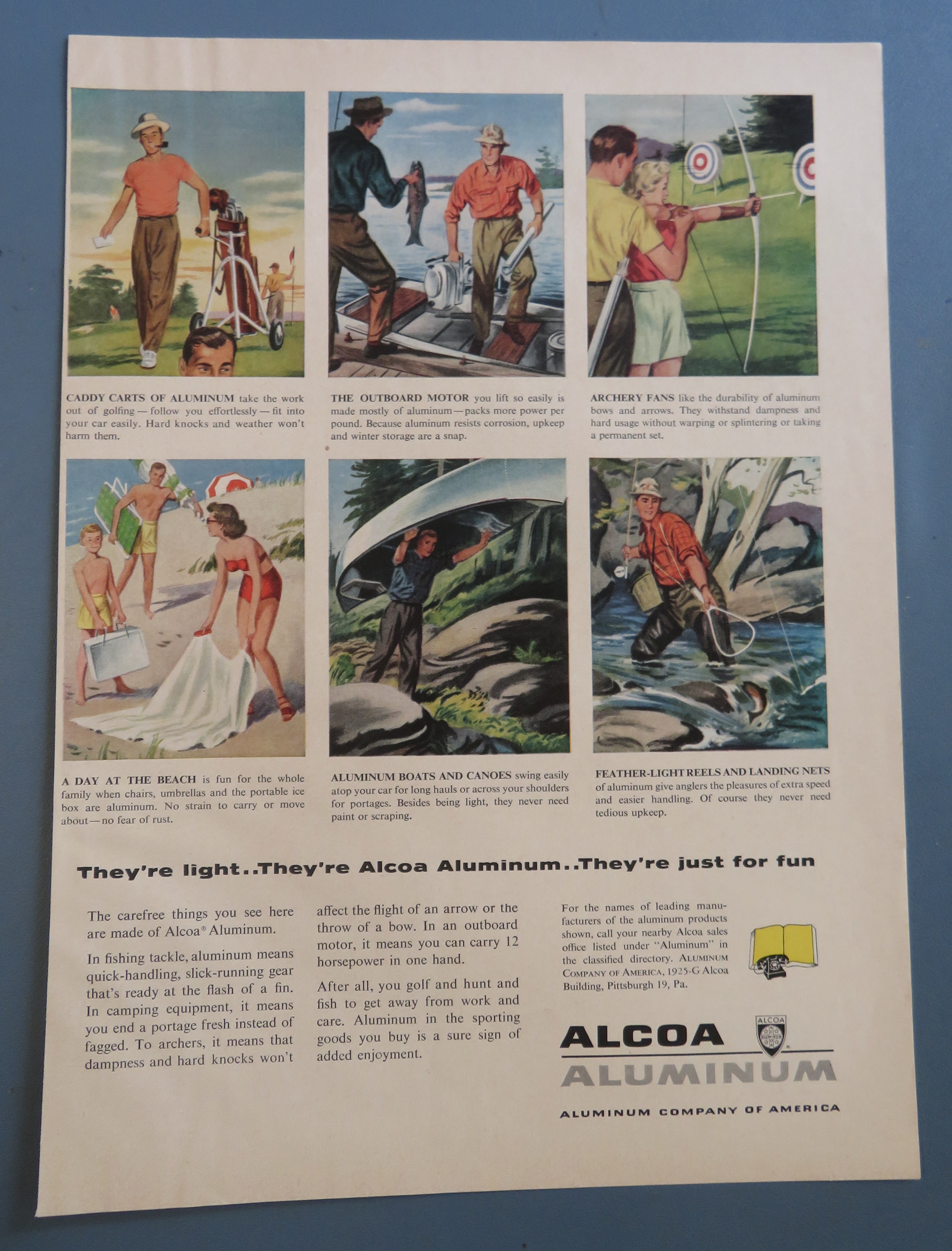 1954 Alcoa Aluminum with 6 Different Ways