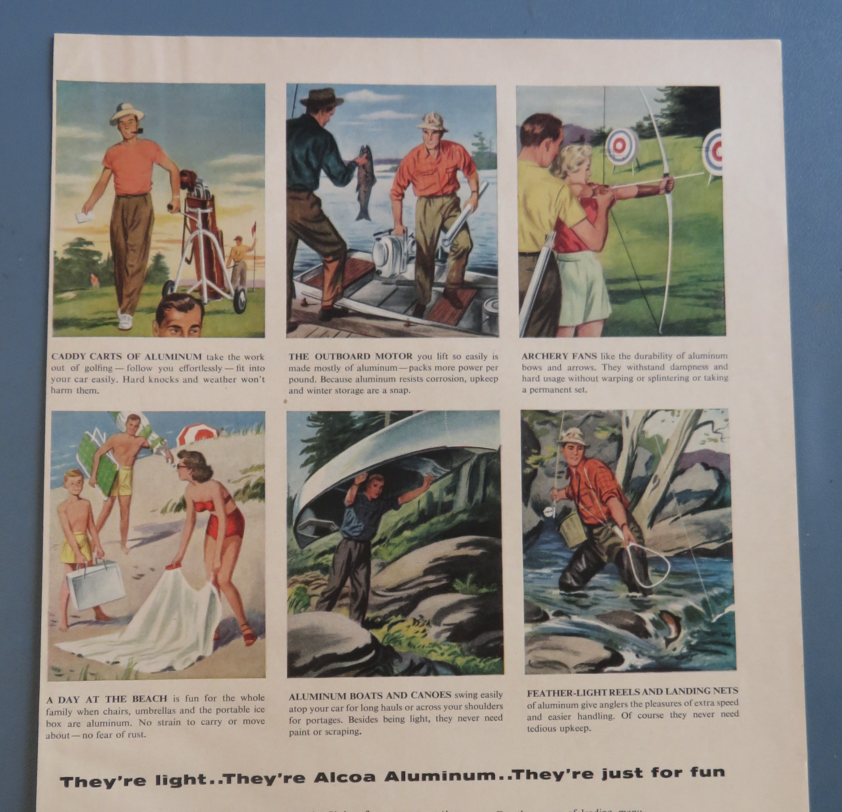 1954 Alcoa Aluminum with 6 Different Ways