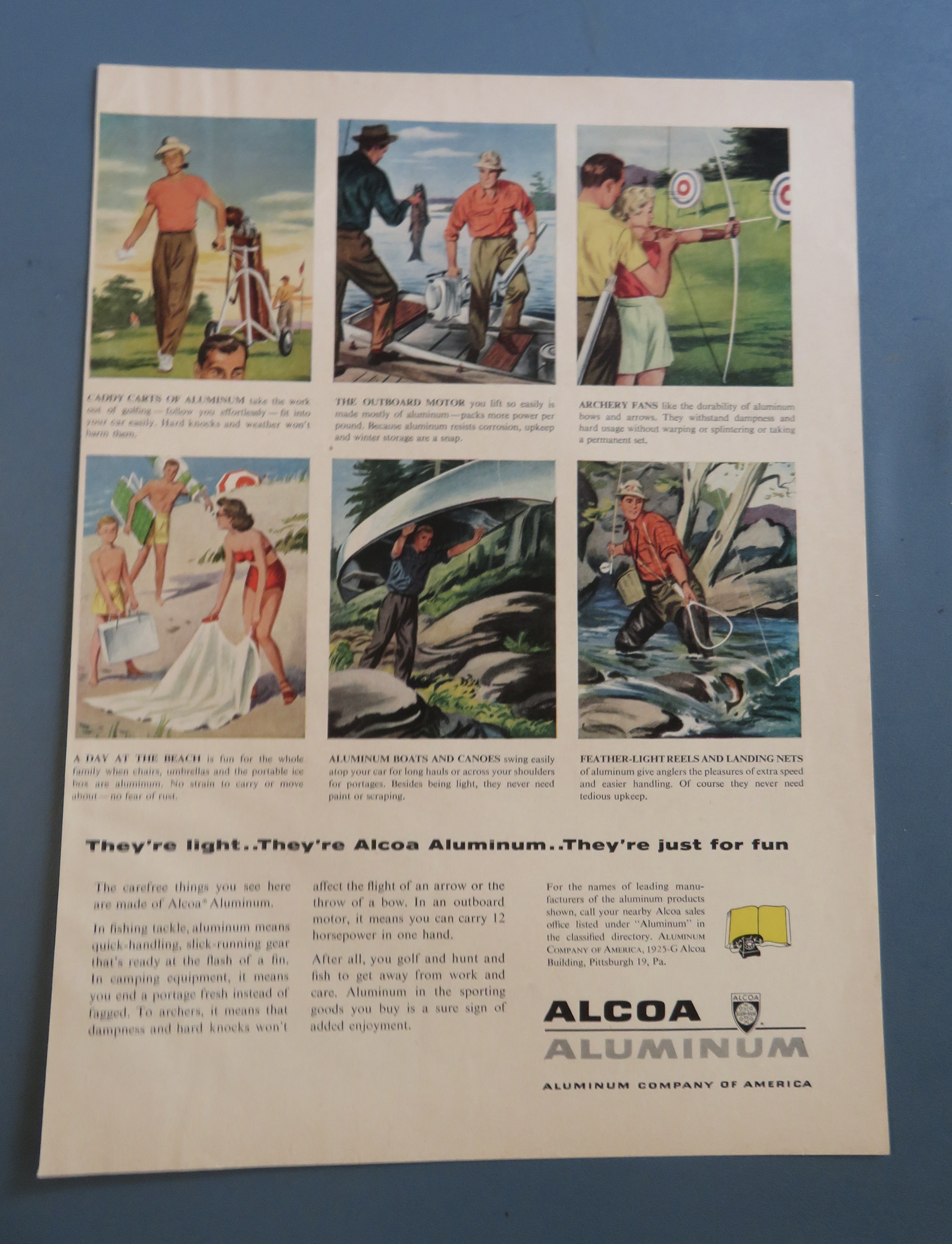 1954 Alcoa Aluminum with 6 Different Ways