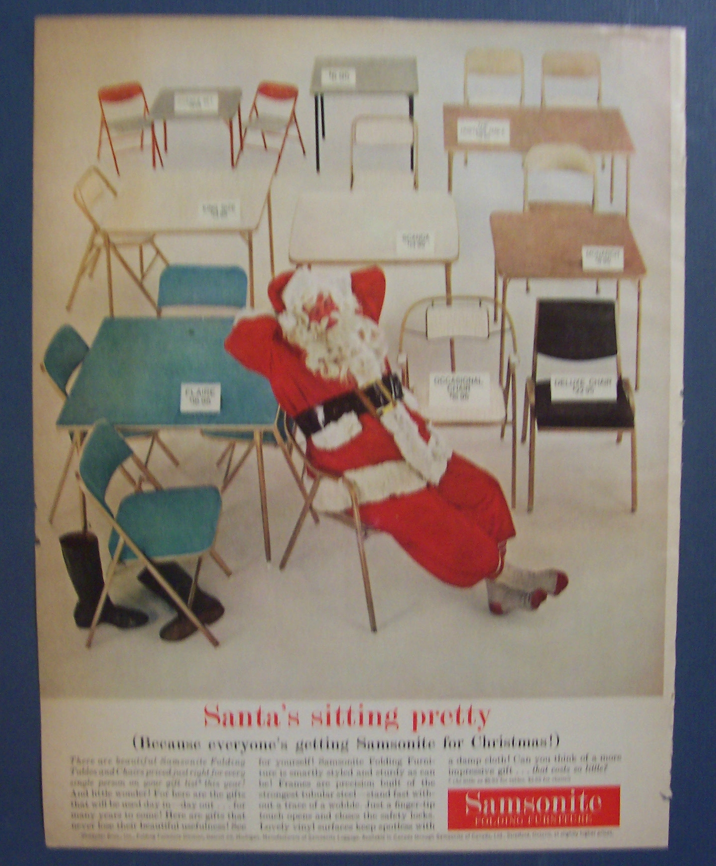 1961 Samsonite Folding Furniture