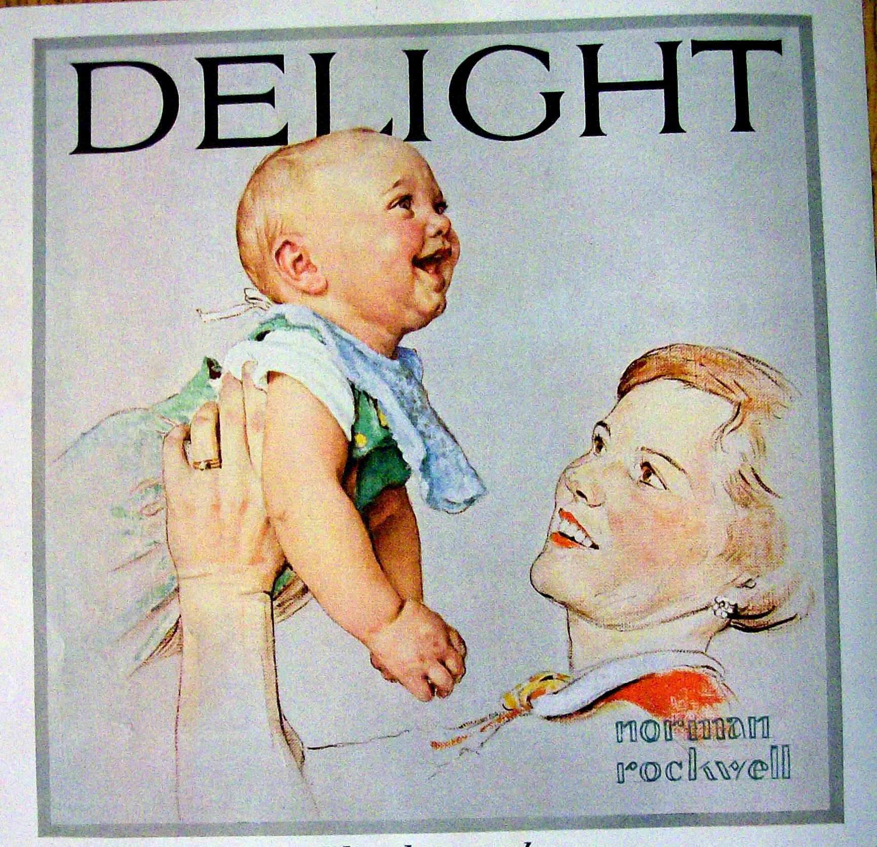 1955 Swift Meat For Babies By N. Rockwell