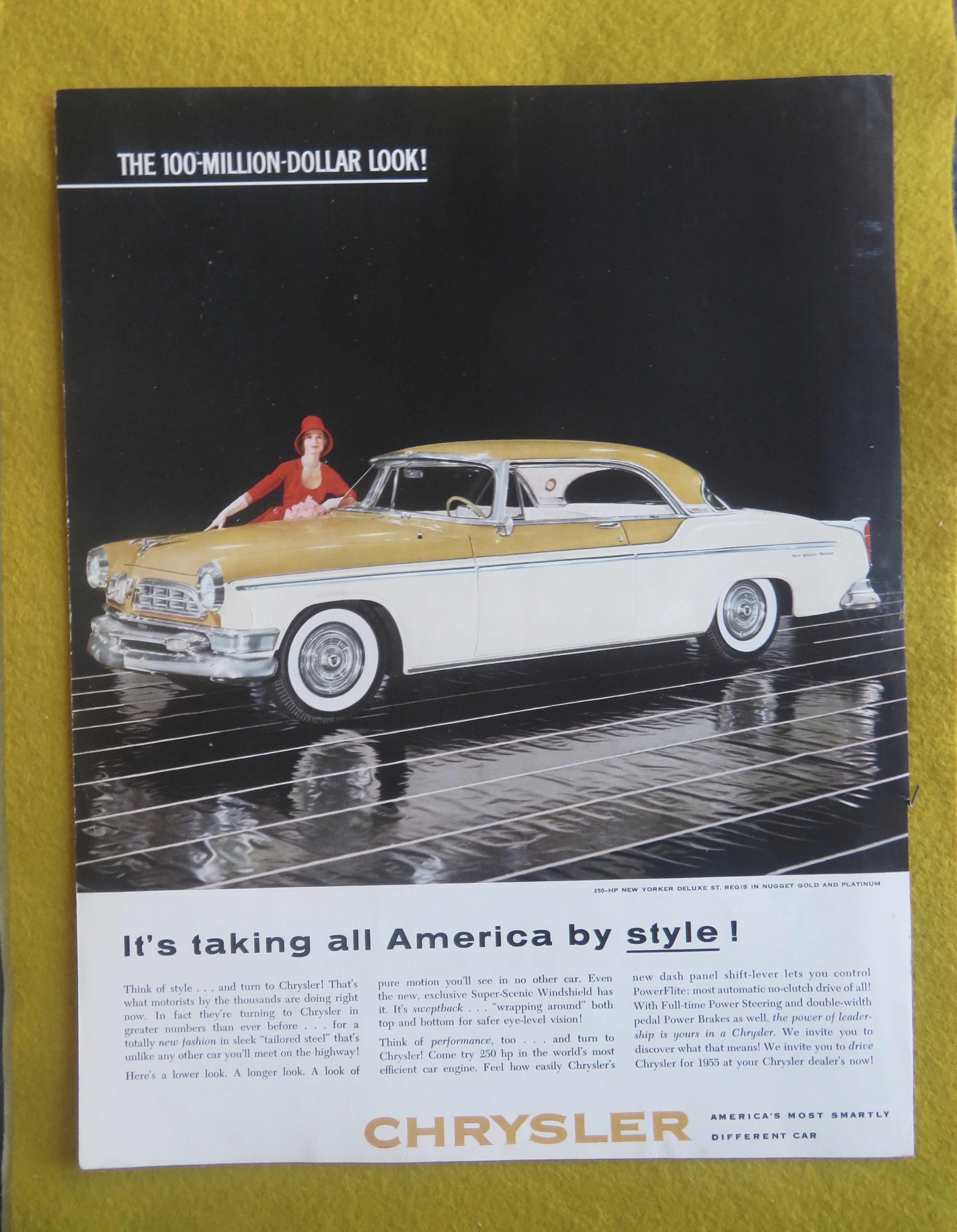1955 Chrysler Automobile w/ New Yorker Deluxe St Regis