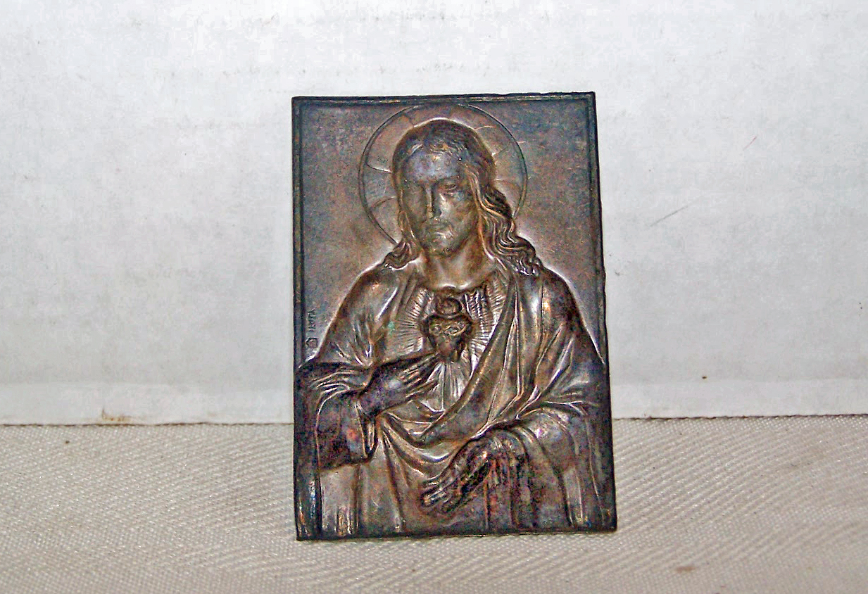 Sacred Heart Book Plate, Italy