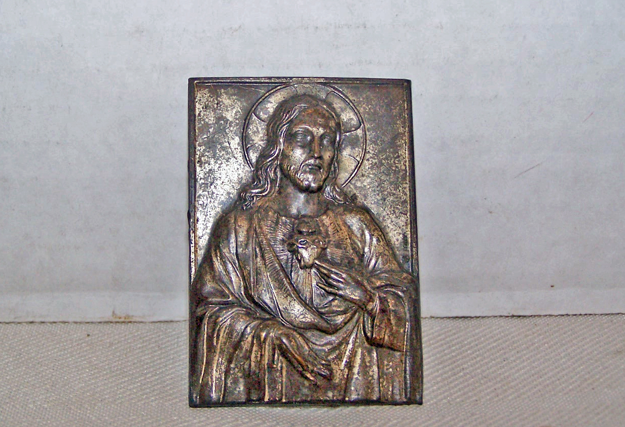 Sacred Heart Book Plate, Italy
