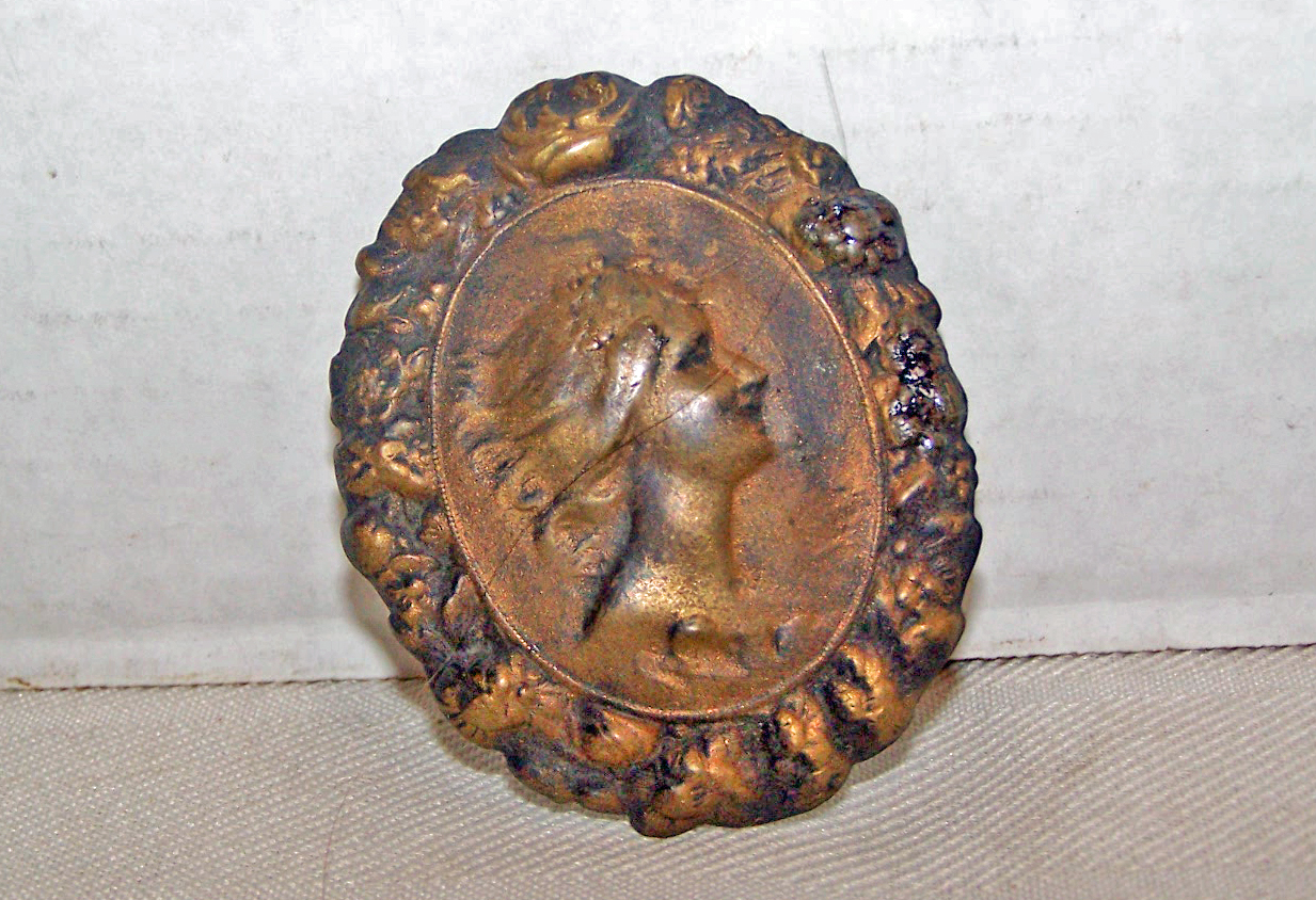 Woman's Head Book Plate