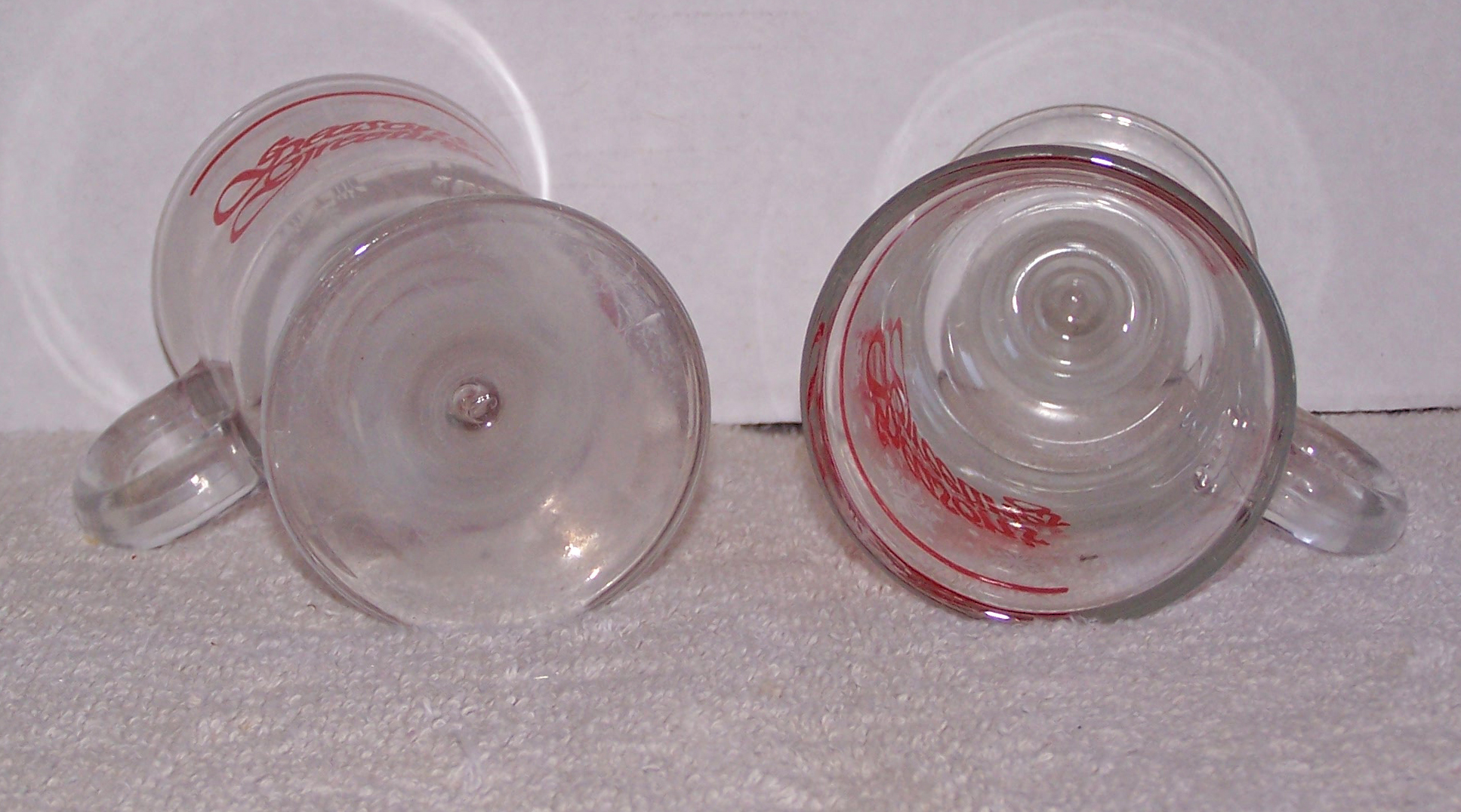 Set of 6 Season's Greetings Glasses by Libbey
